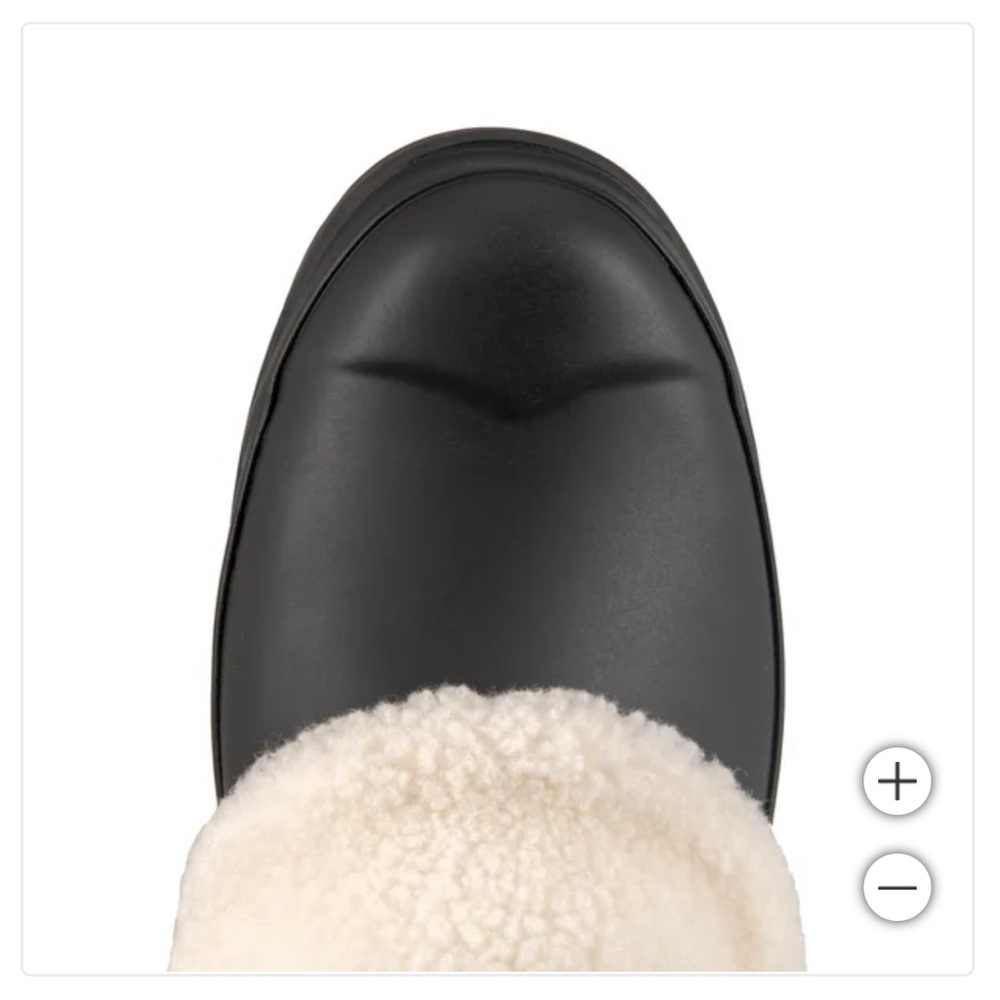 NWT Hunter Ladies Play Insulated Clog - Black - Picture 5 of 6